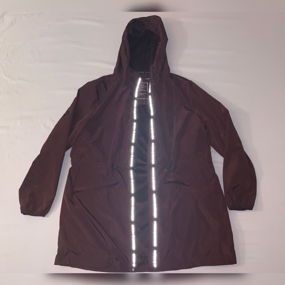 Burgundy Trench Coat